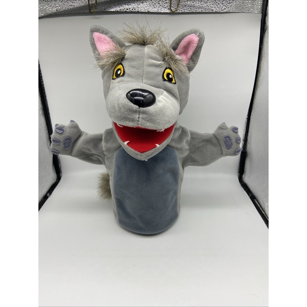 Lakeshore Hand Puppet Big Bad Wolf Plush From‎ The 3 Little Pigs Replacement